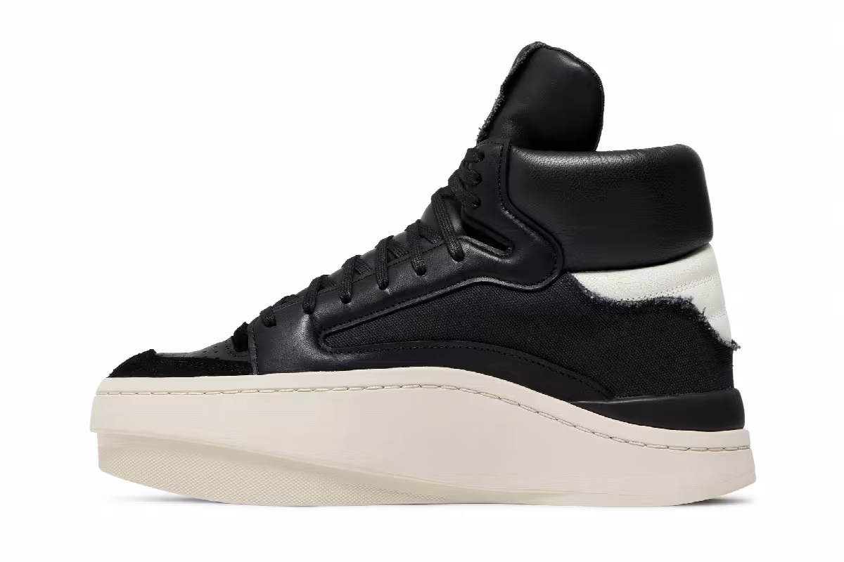 adidas Y-3 Centennial High Black Off White, view 4