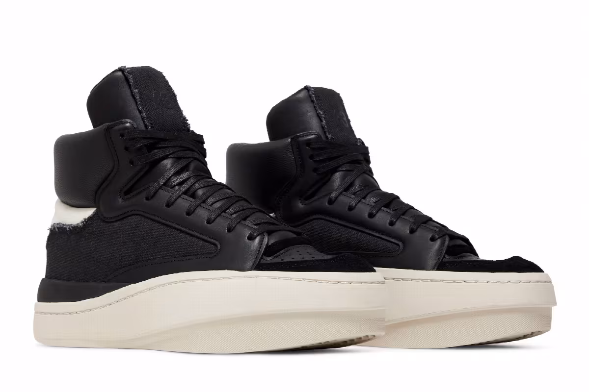 adidas Y-3 Centennial High Black Off White, view 9