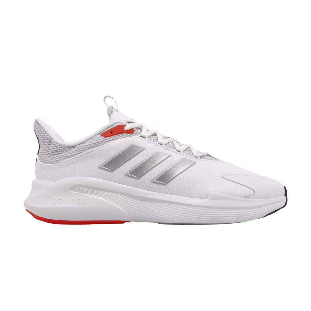 adidas Alphaedge+ White Silver Bright Red