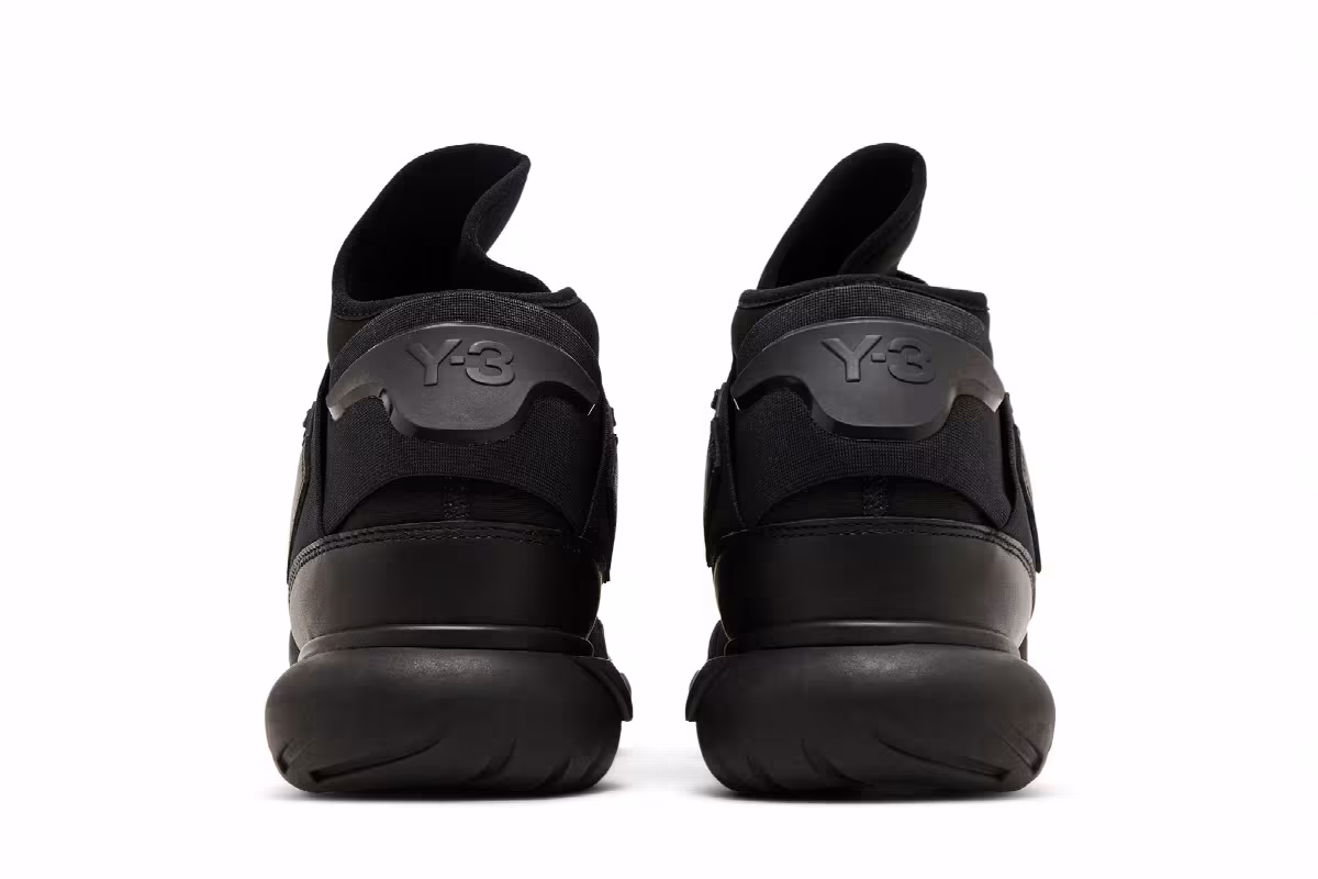 adidas Y-3 Qasa High Triple Black 2023, view 7