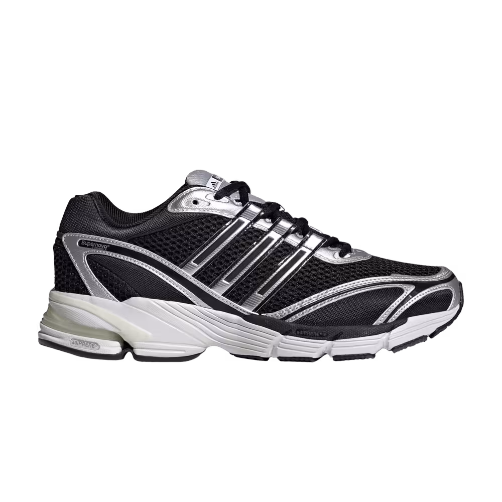 adidas Supernova Cushion 7 Black Silver Metallic