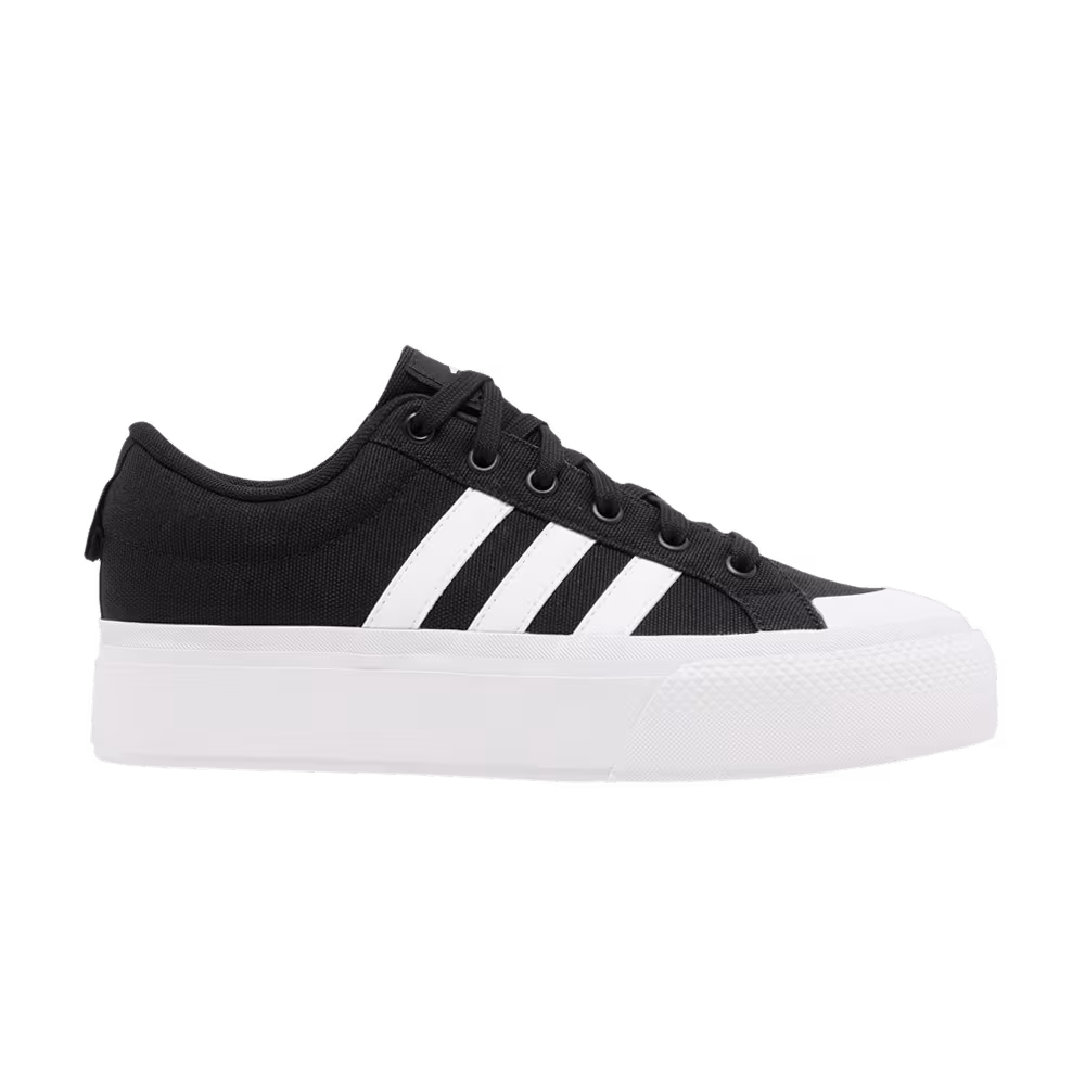 Adidas Women's Bravada 2.0 Platform Black White
