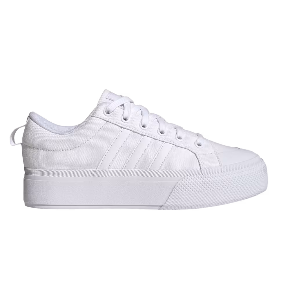 adidas Women's Bravada 2.0 Platform Triple White