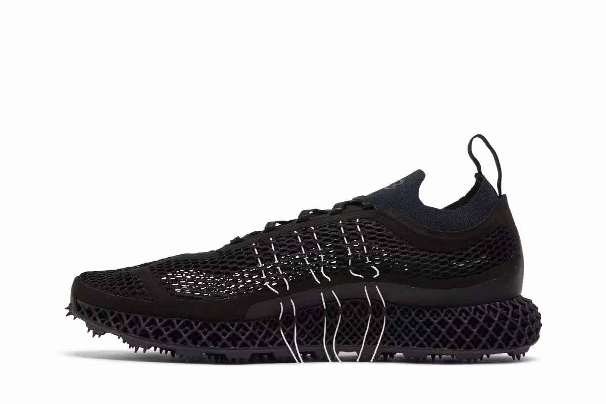 adidas Y-3 Runner 4D Halo Black, view 4