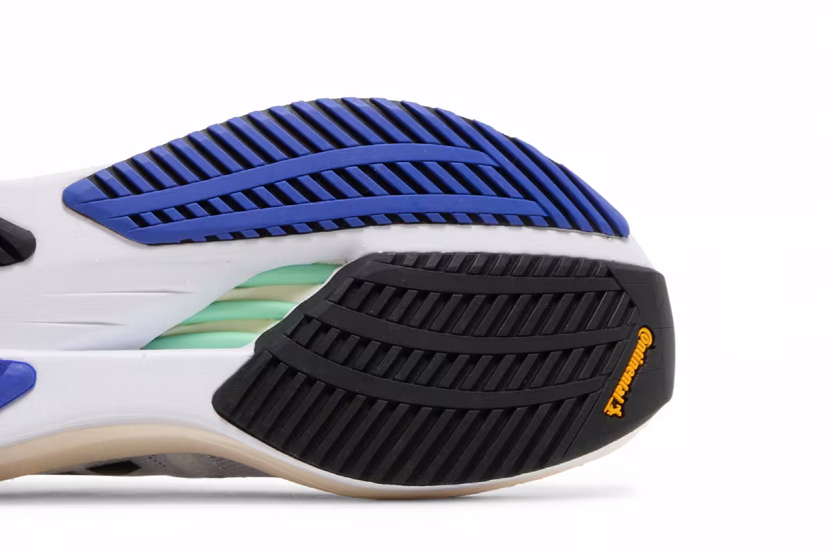 adidas Adizero Boston 11 White Lucid Blue Fuchsia, view 6