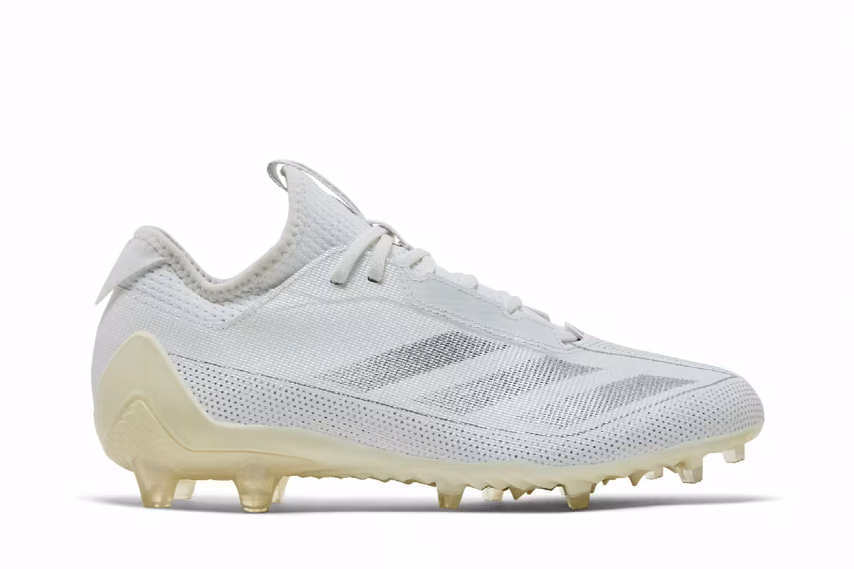 Adidas Adizero Electric.1 White Silver Metallic, view 2