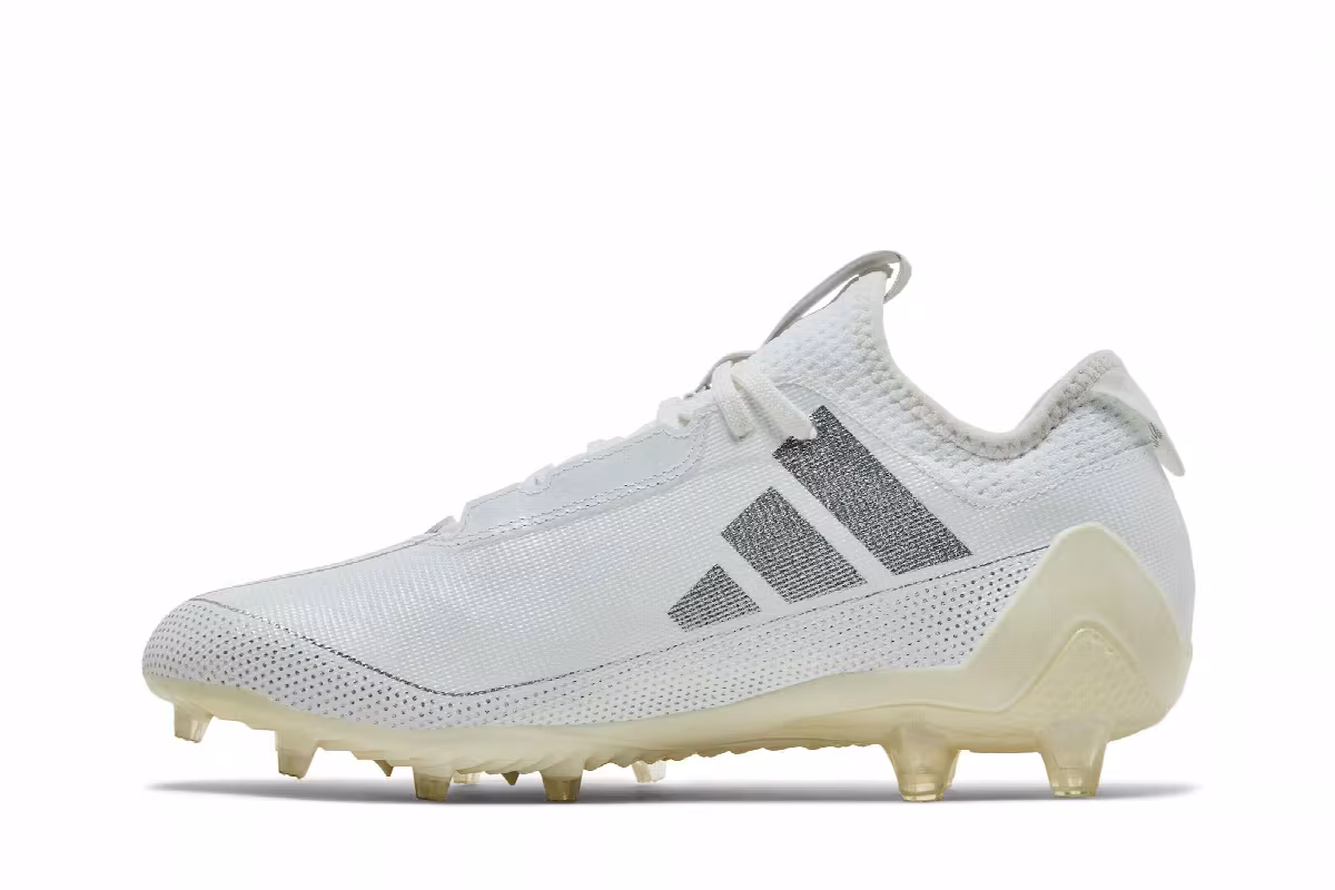 Adidas Adizero Electric.1 White Silver Metallic, view 4