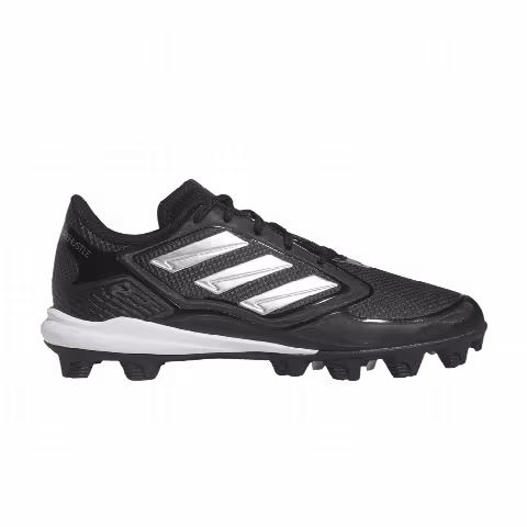 Adidas Wmns PureHustle 3 MD 'Black Silver Metallic'
