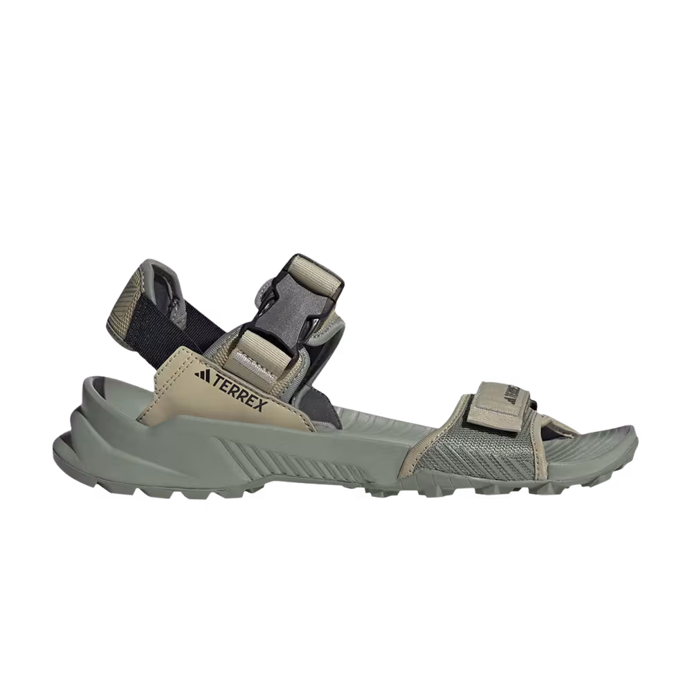 Adidas Terrex Hydroterra Sandal Silver Green Savanna