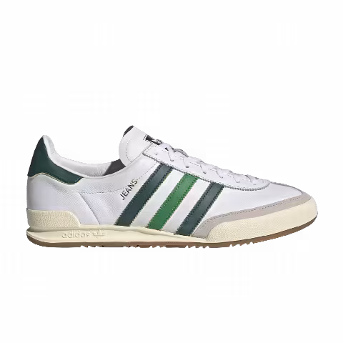 adidas Jeans 'White Collegiate Green'