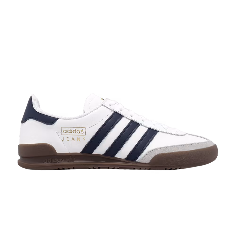 adidas Jeans White Navy Gum