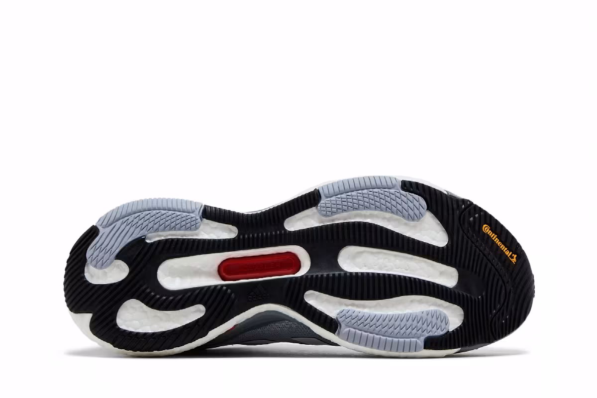 Adidas SolarGlide 6 Halo Silver Scarlet, view 5