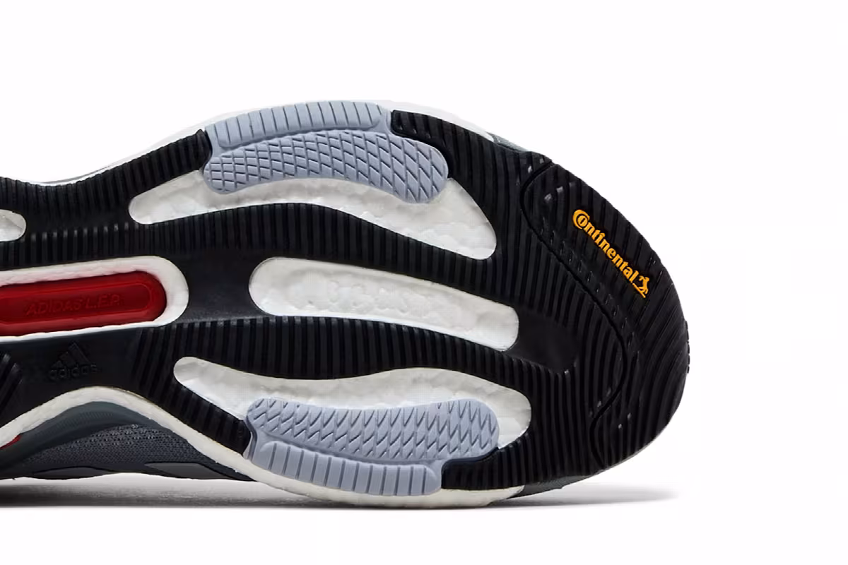 Adidas SolarGlide 6 Halo Silver Scarlet, view 6