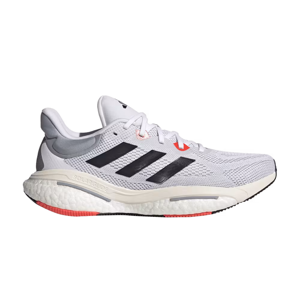 Adidas SolarGlide 6 White Solar Red