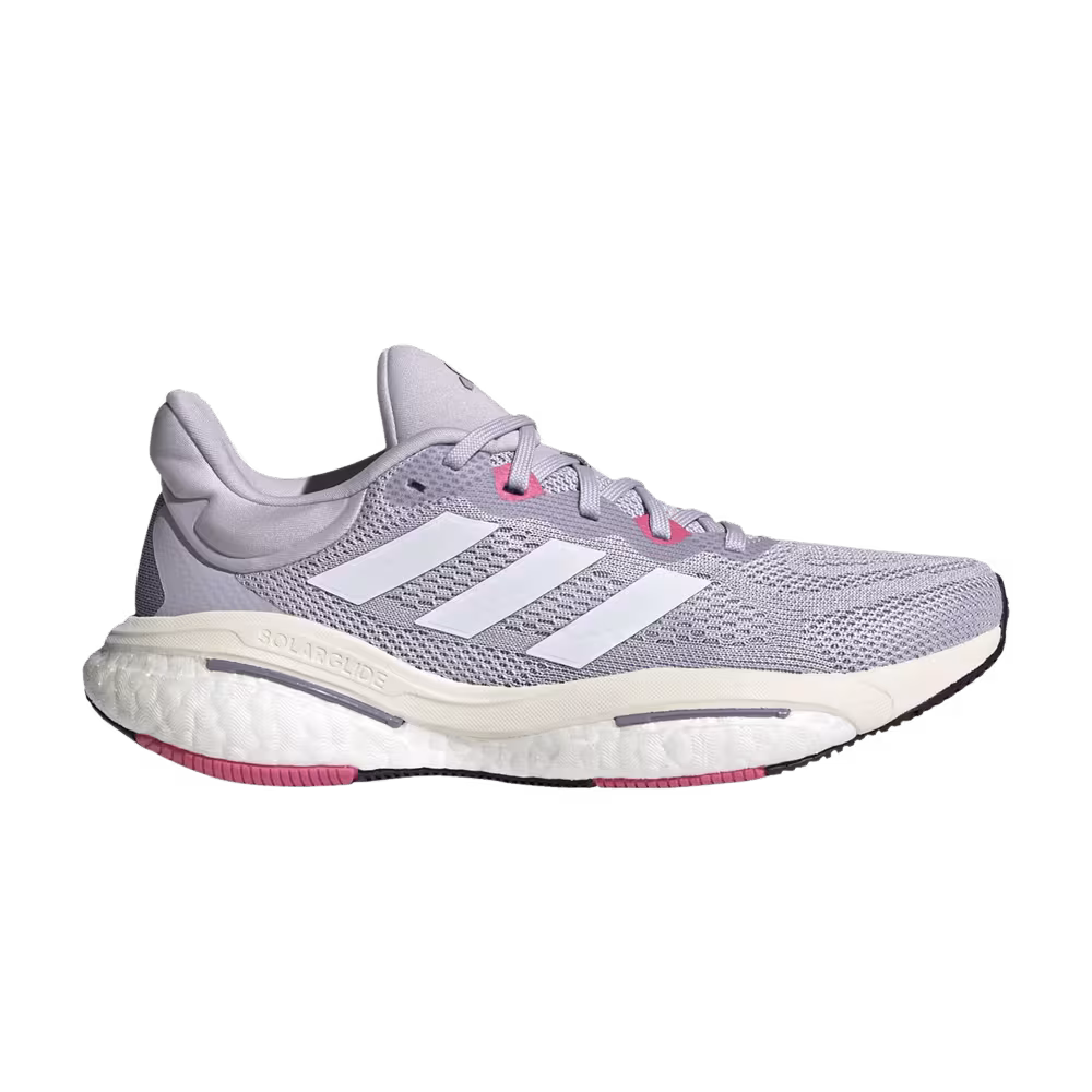 Adidas Women's SolarGlide 6 Silver Dawn Magenta