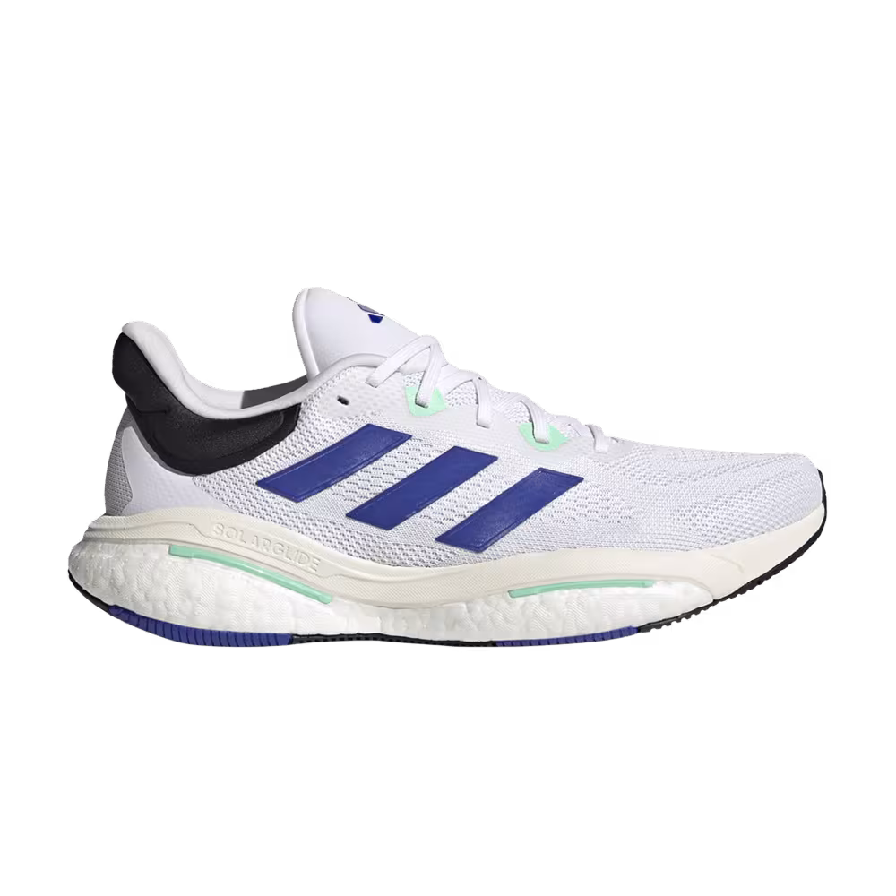 Adidas SolarGlide 6 White Lucid Blue