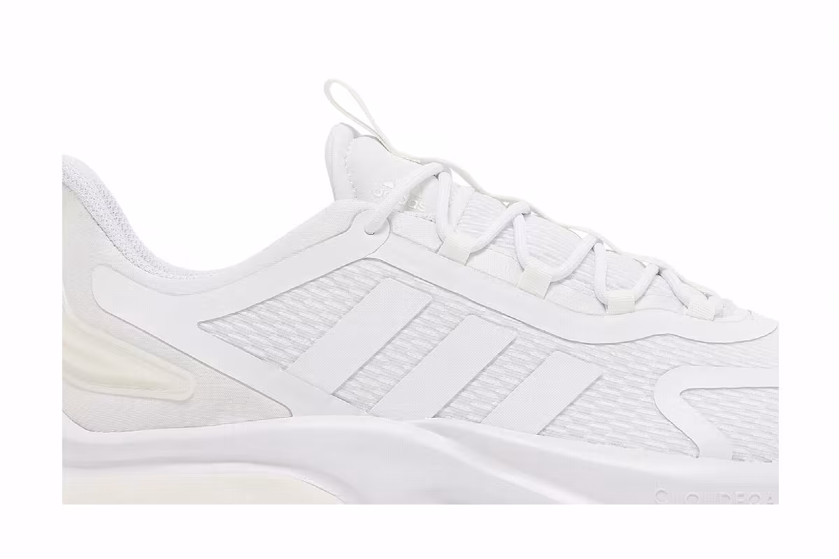 Adidas Alphabounce Plus Triple White, view 3