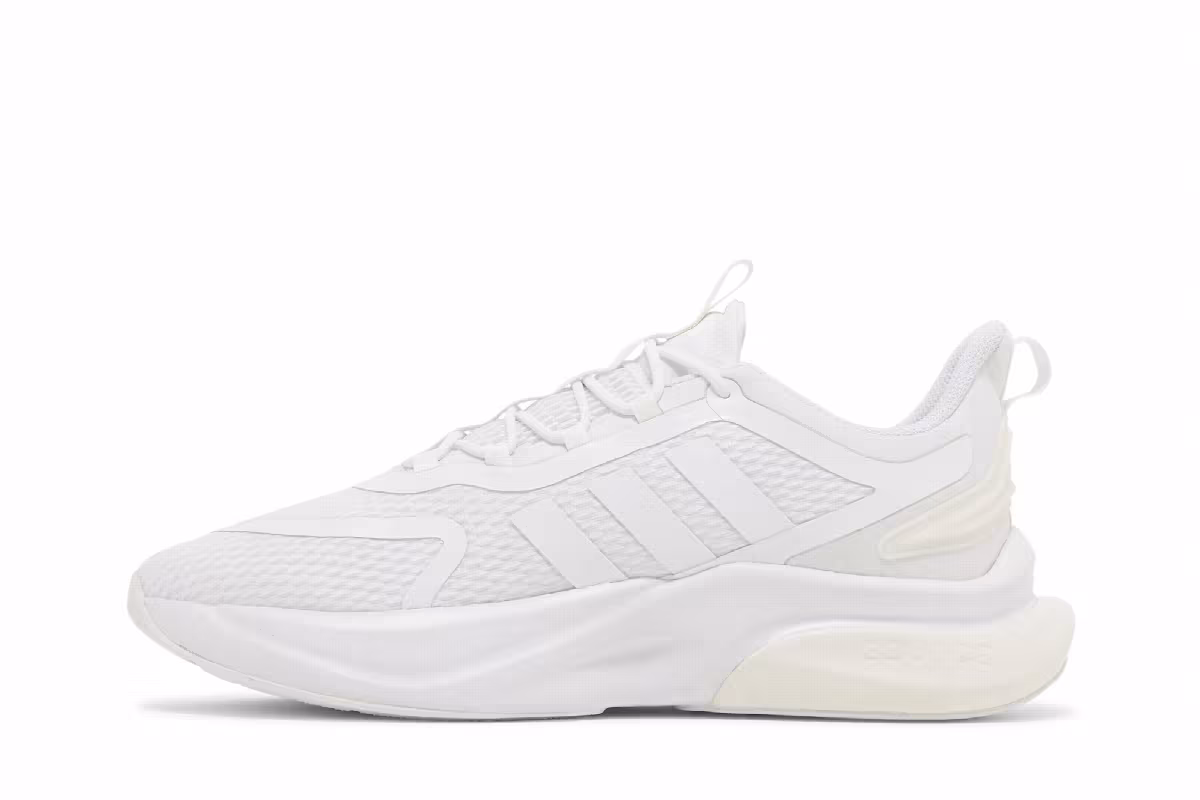 Adidas Alphabounce Plus Triple White, view 4