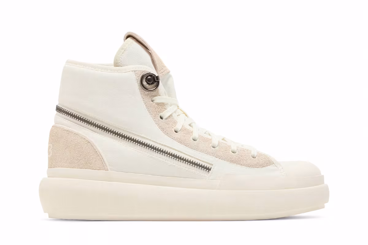 adidas Y-3 Ajatu Court High Off White, view 2
