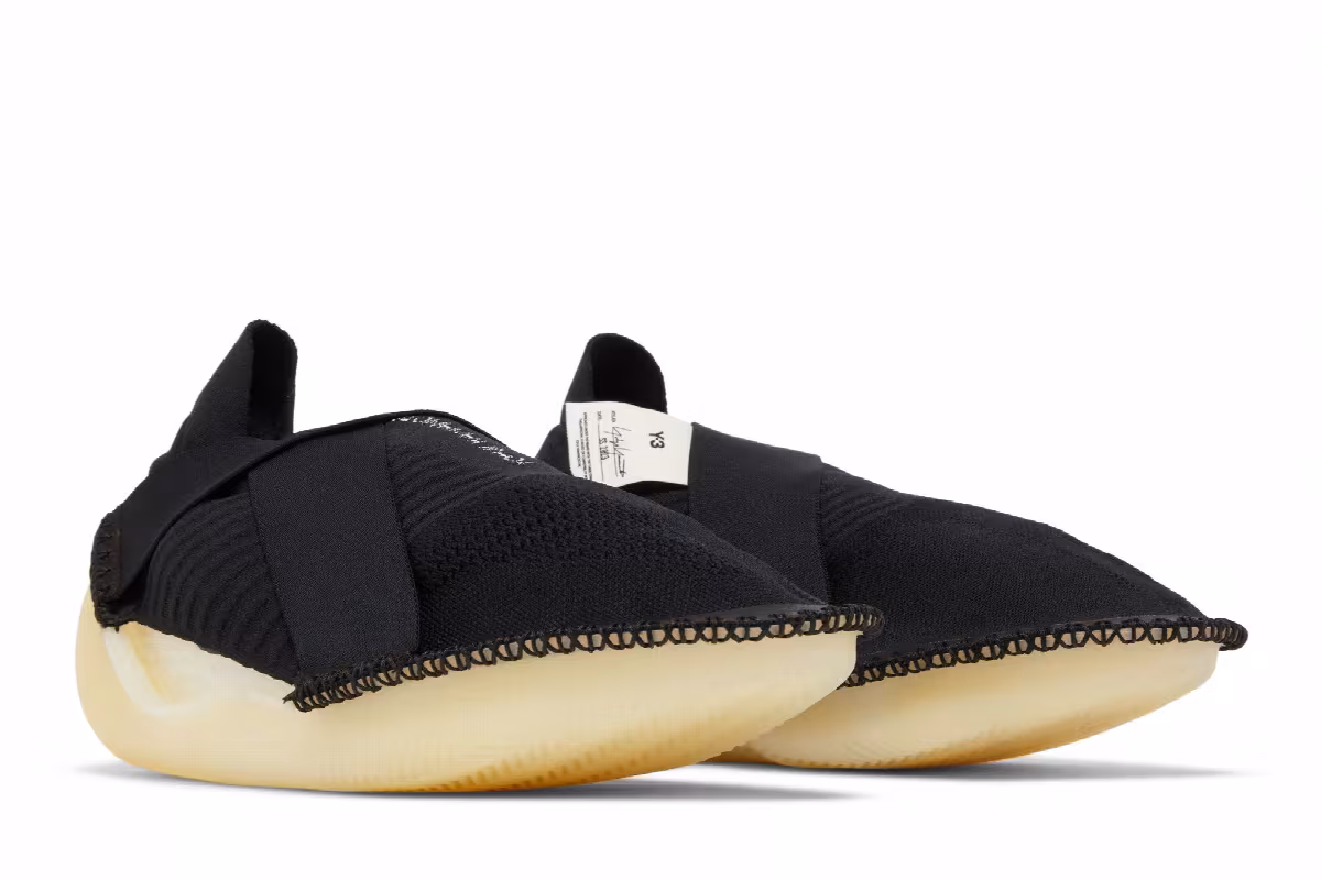 adidas Y-3 Itogo Black Cream White, view 9