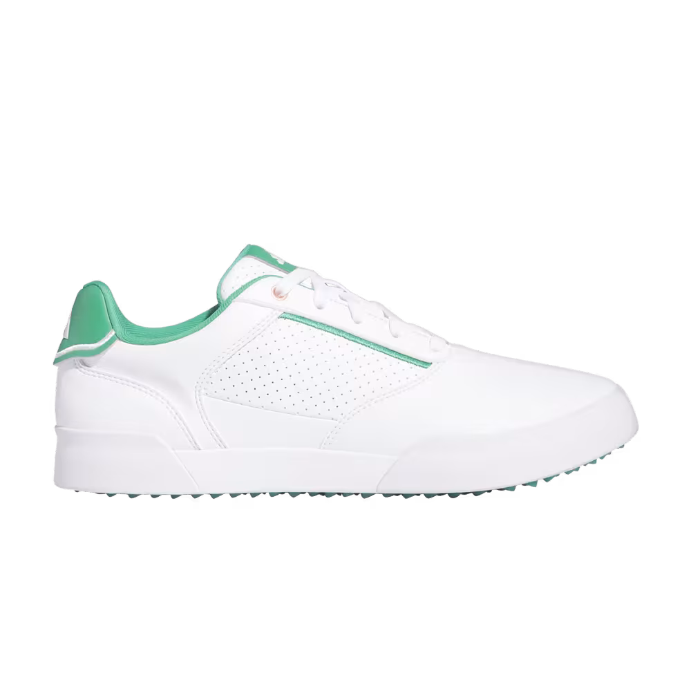 Adidas Retrocross Spikeless Golf White Court Green