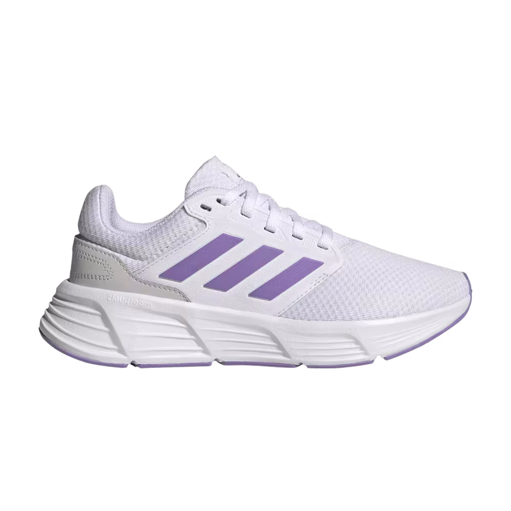 Adidas Women's Galaxy 6 White Violet Fusion