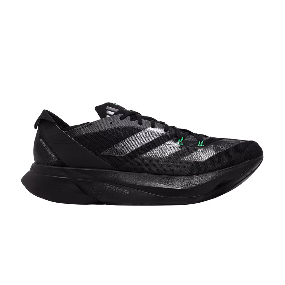 adidas Adizero Adios Pro 3 Black Green