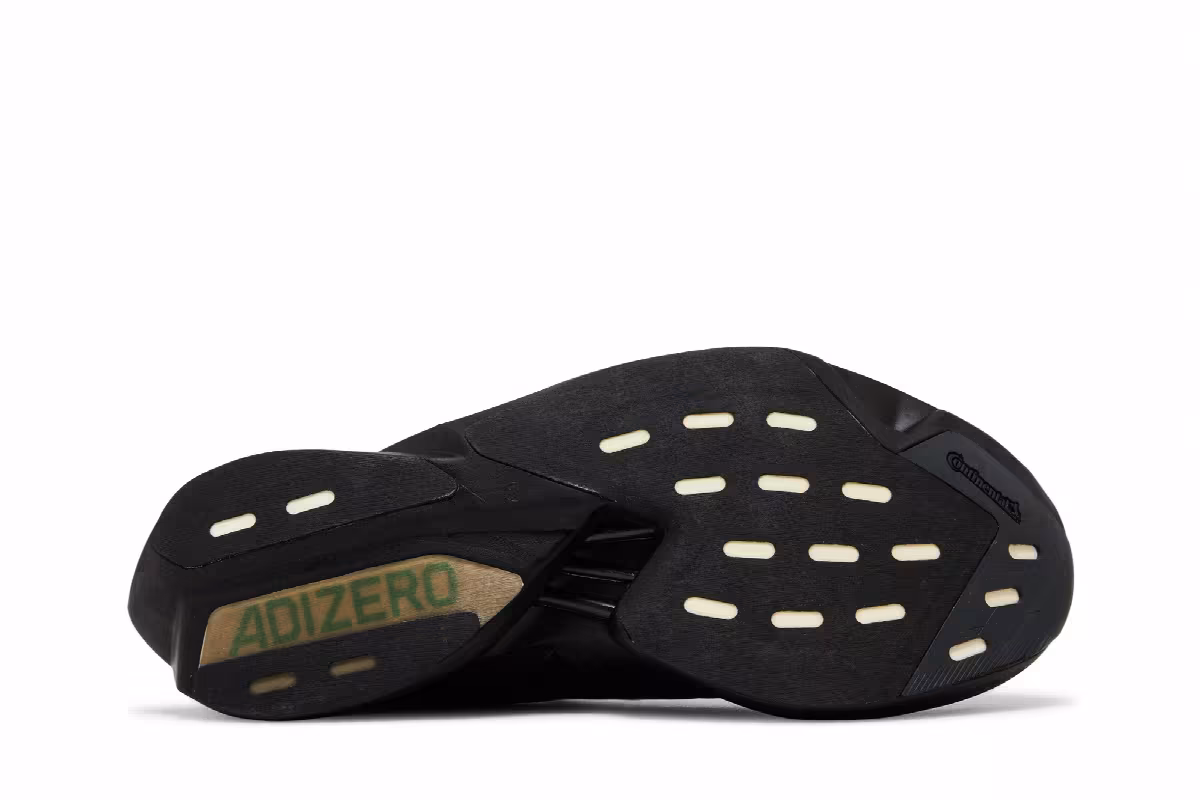 adidas Adizero Adios Pro 3 Black Green, view 5