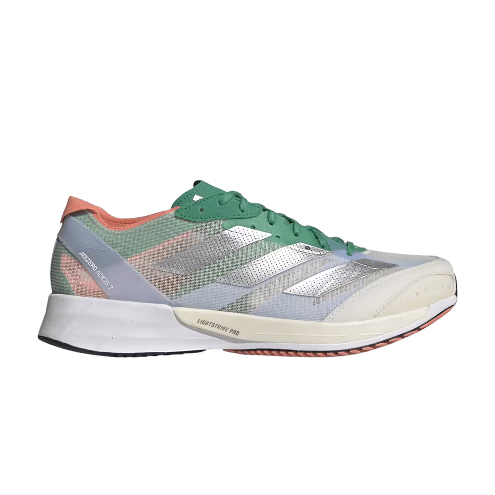 adidas Adizero Adios 7 White Tint Court Green