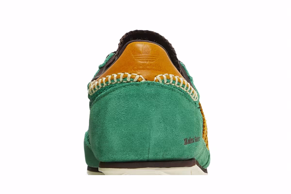 Wales Bonner x adidas SL72 Knit Green, view 8