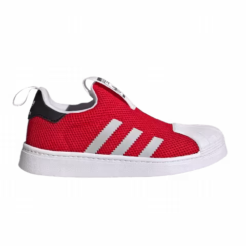 adidas Superstar 360 Little Kid 'Vivid Red White'