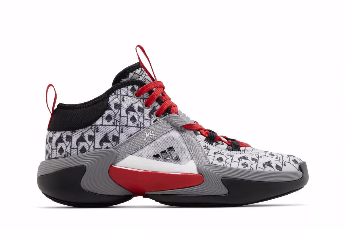 Candace Parker x adidas Women's Exhibit Select Mid Queen of Cards, view 2