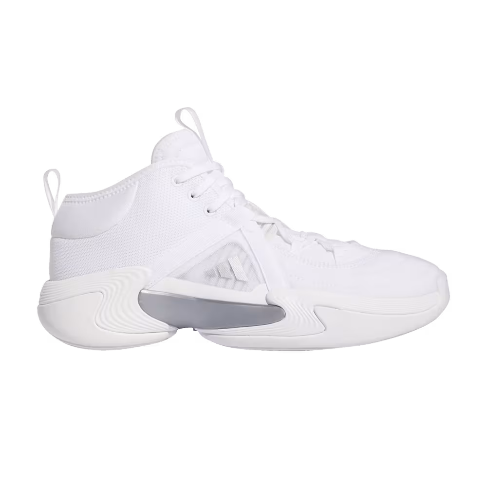 Adidas Women's Exhibit Select Mid White Silver Metallic