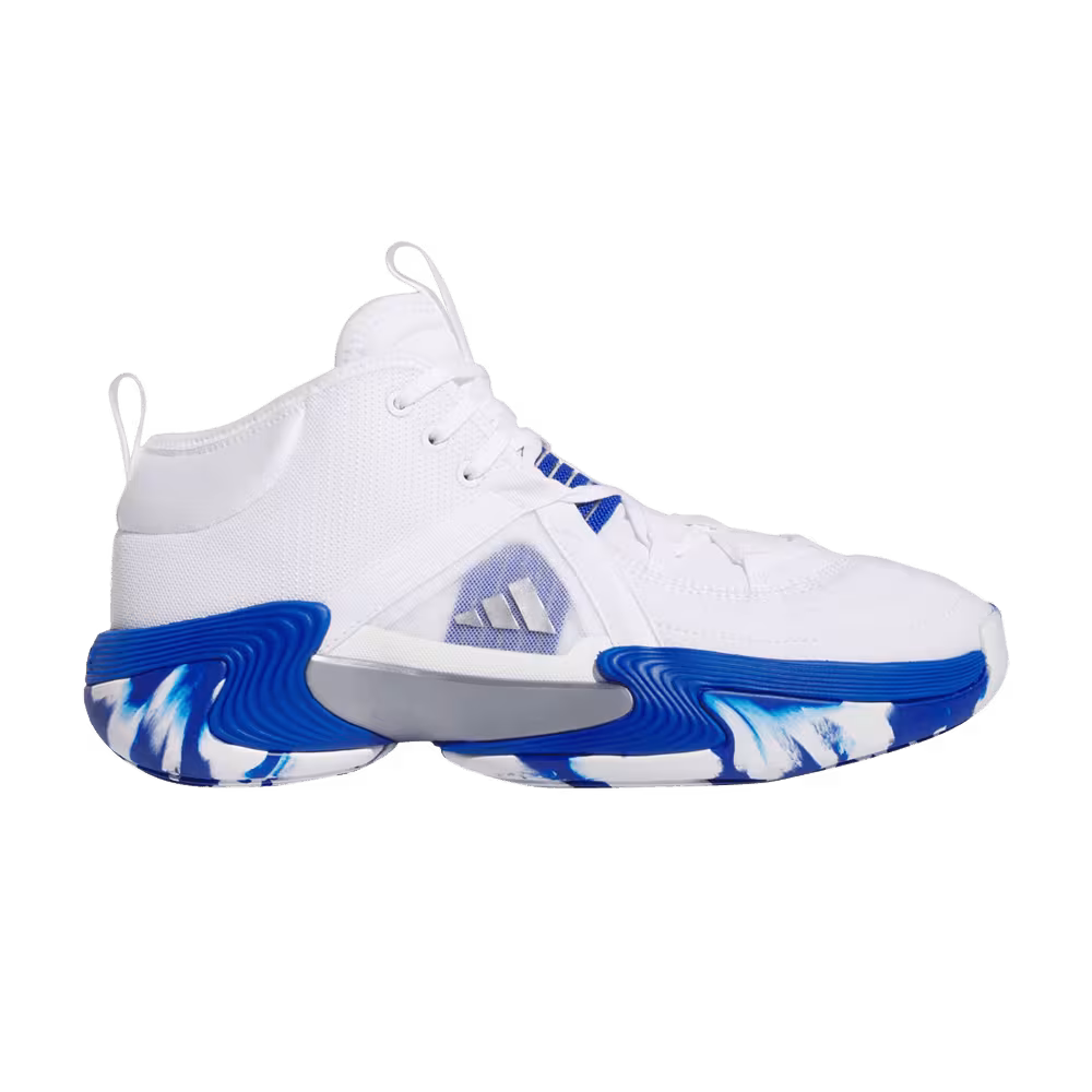 Adidas Women's Exhibit Select Mid White Royal Blue