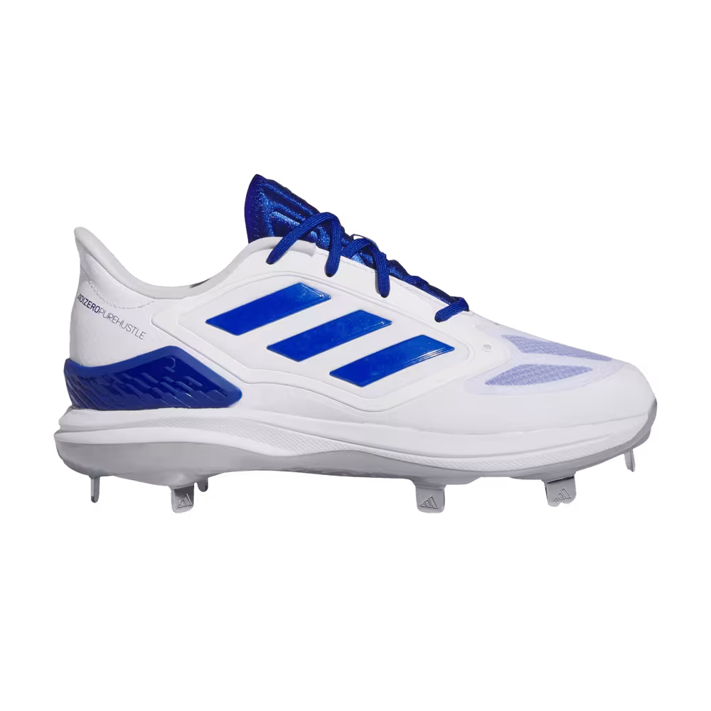 Adidas Women's Adizero PureHustle 3 Elite White Royal Blue
