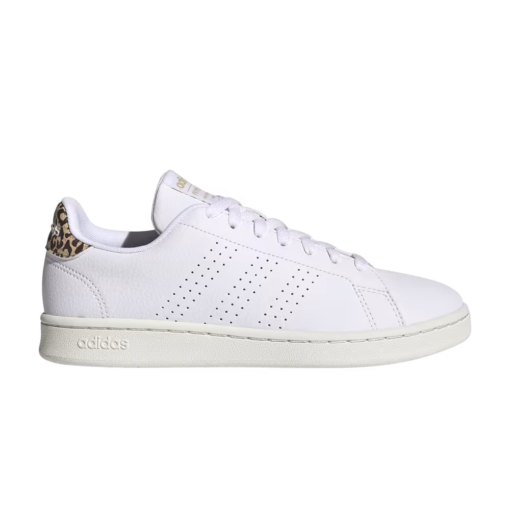 Adidas Women's Advantage White Leopard