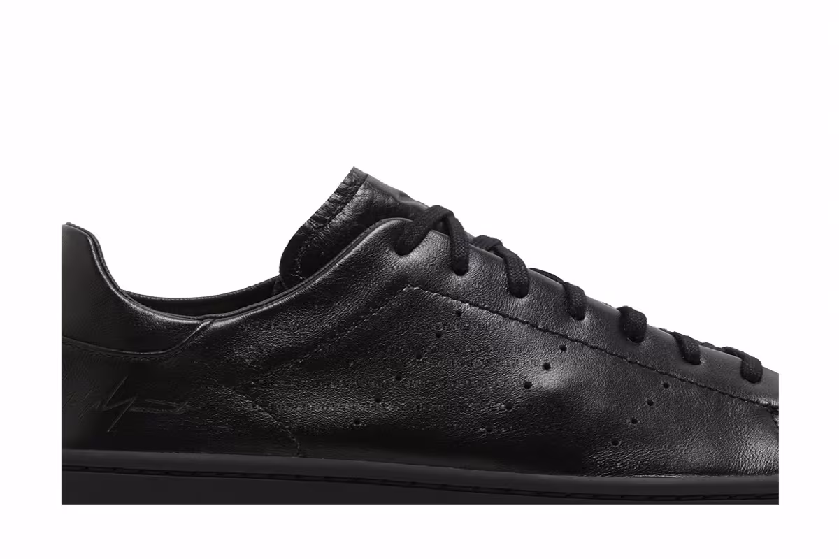 adidas Y-3 Stan Smith Triple Black 2023, view 3