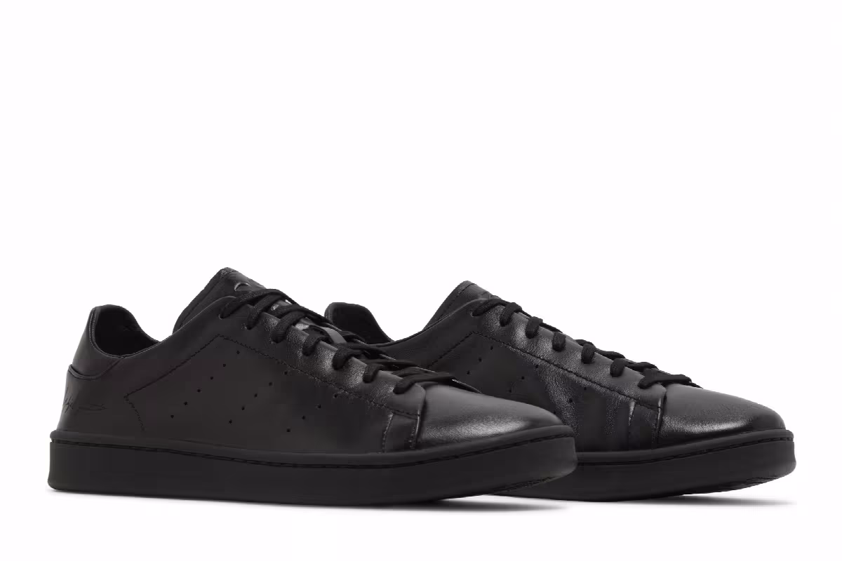 adidas Y-3 Stan Smith Triple Black 2023, view 9