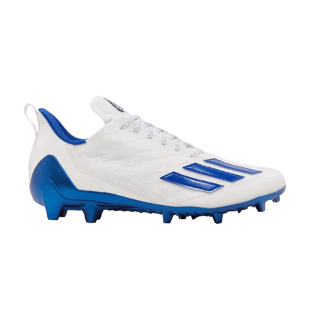 adidas Adizero Cleats White Royal Blue