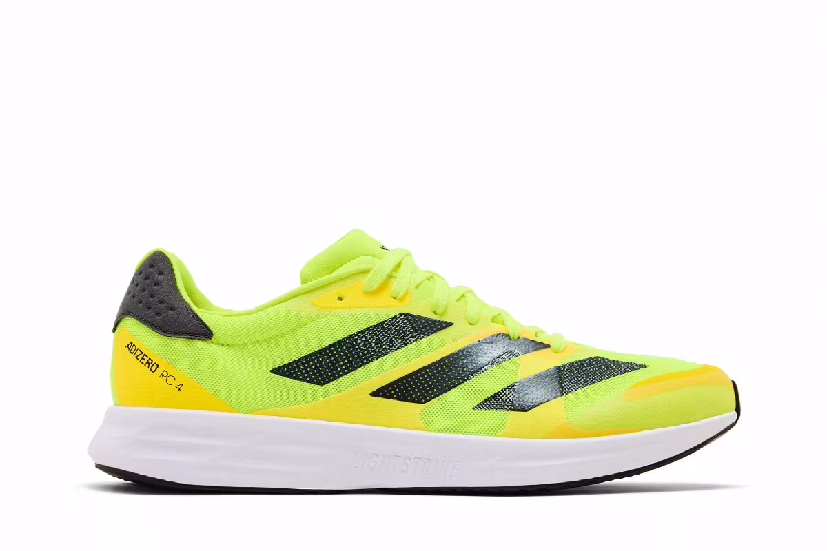 adidas Adizero RC 4 Solar Yellow Night Metallic, view 2
