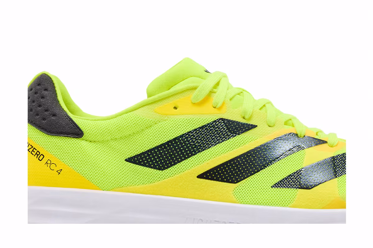 adidas Adizero RC 4 Solar Yellow Night Metallic, view 3
