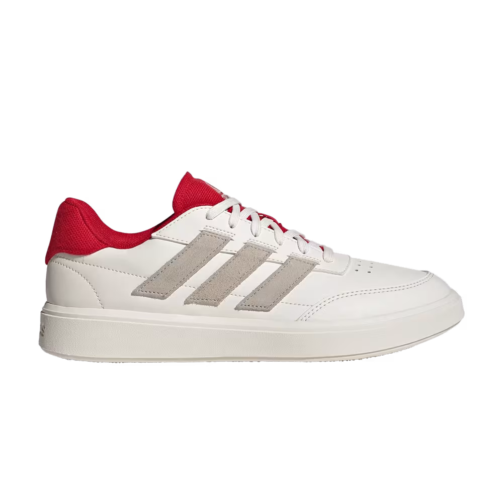 Adidas CourtBlock Off White Scarlet