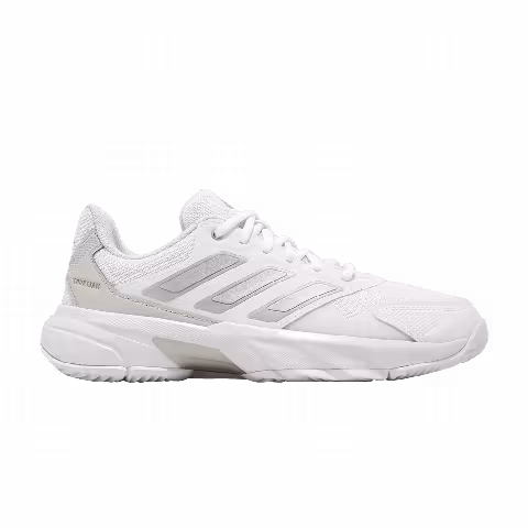 Adidas Wmns CourtJam Control 3 'White Silver Metallic'