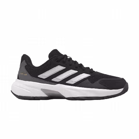 Adidas Wmns CourtJam Control 3 'Black Silver Metallic'