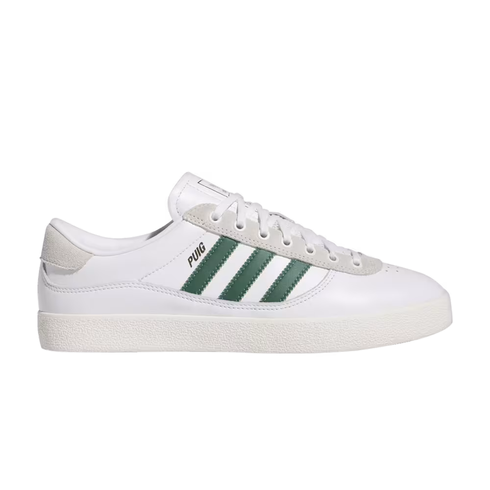 adidas Puig Indoor White Dark Green