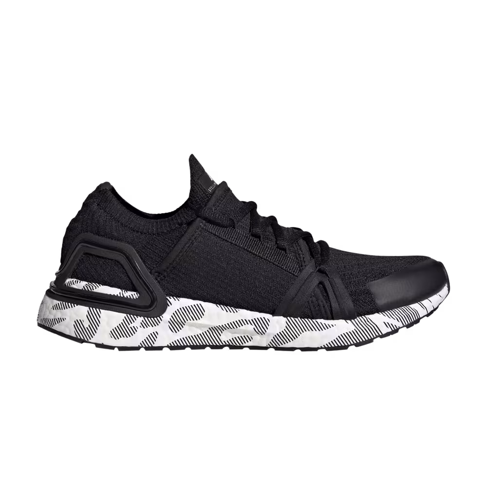 Stella McCartney x adidas Women's UltraBoost 20 Black White Dashed