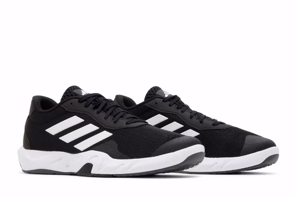 Adidas Amplimove Black White, view 9