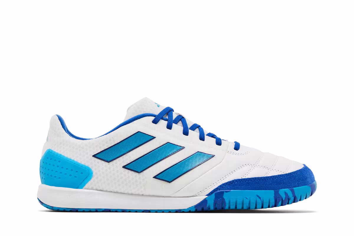 Adidas Top Sala Competition White Royal Blue Camo, view 2