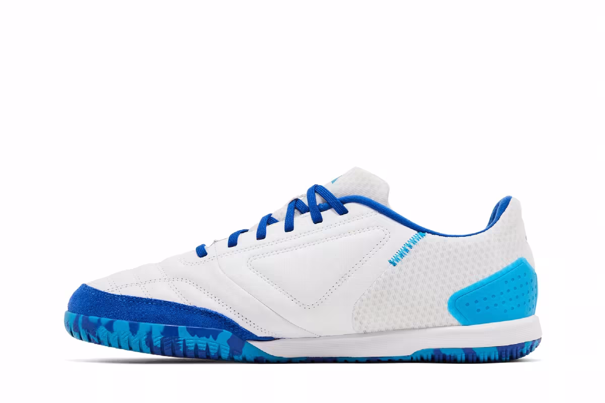 Adidas Top Sala Competition White Royal Blue Camo, view 4