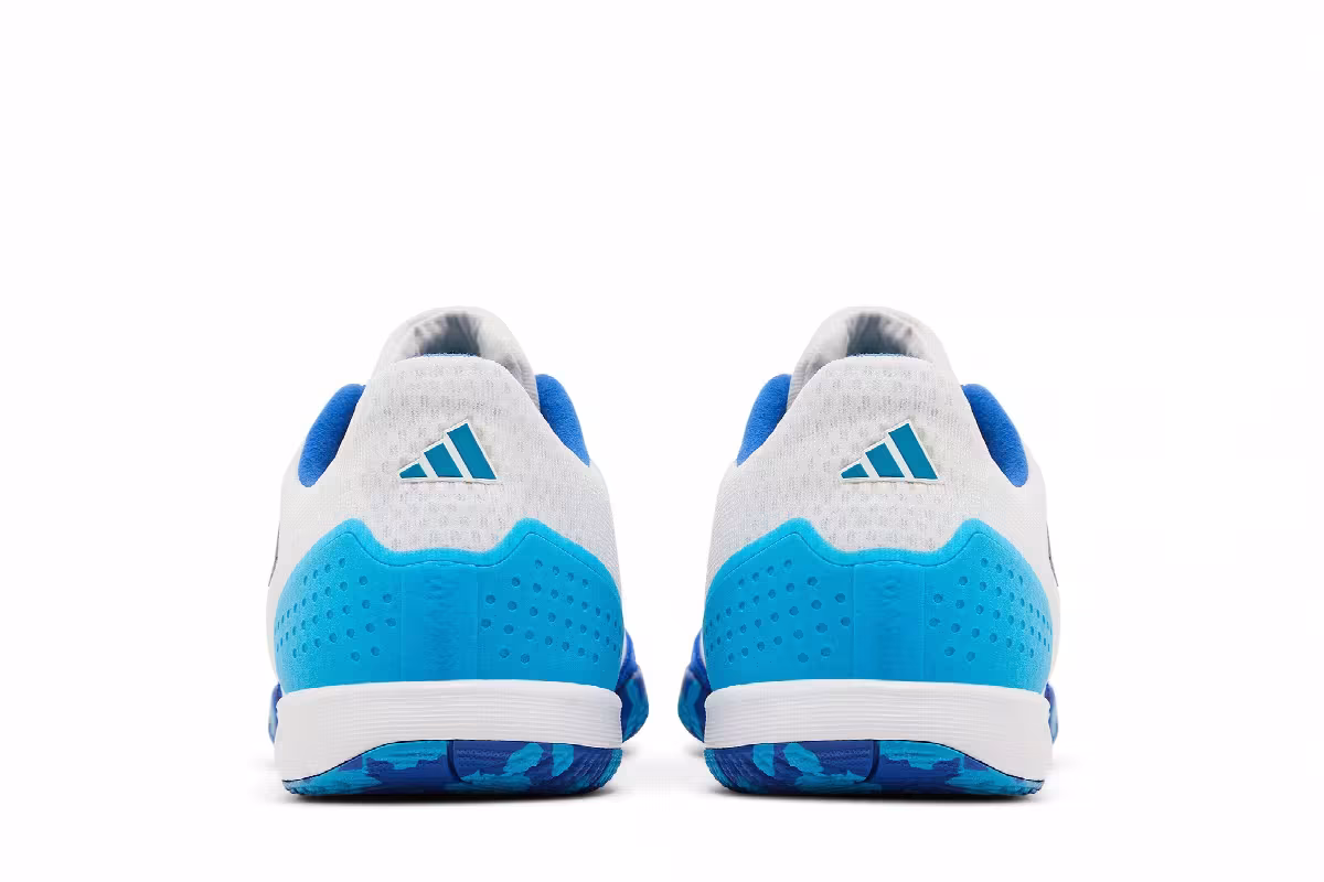 Adidas Top Sala Competition White Royal Blue Camo, view 7